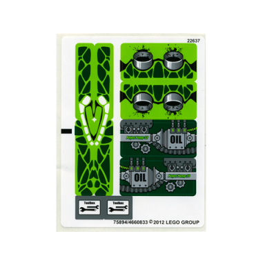sticker sheet for set 9457 - 75894 4660833
