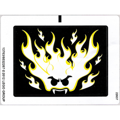 sticker sheet for set 9464 - non-glow in dark version - 13763 6032267