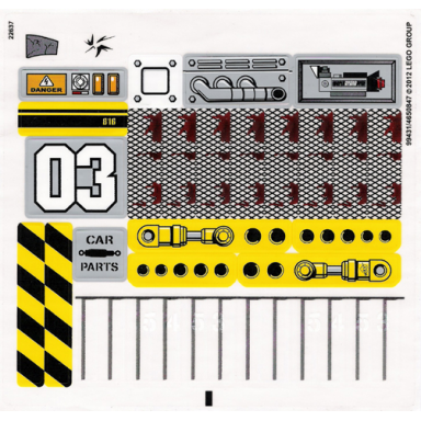 sticker sheet for set 9486 - 99431 4650847