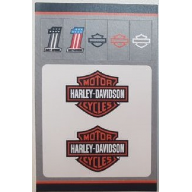 sticker sheet for set harley