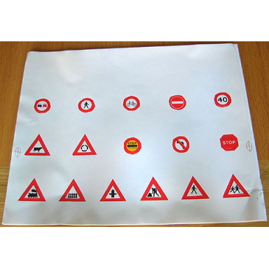 sticker sheet for set k1062