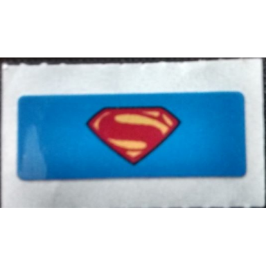 sticker sheet for set superman