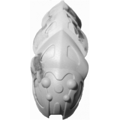 bionicle rahkshi kraata stage 4 with marbled pattern list head color describe the rest