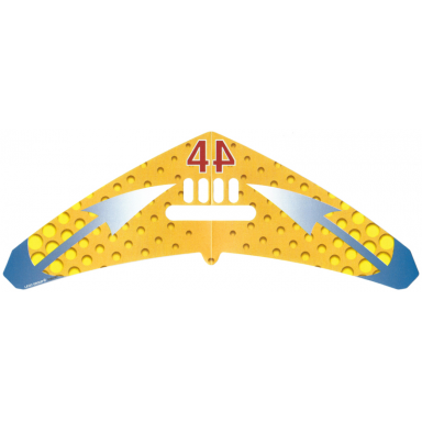 paper part for sets 1435 and 4612 - plastic laminated hang glider wing