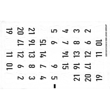sticker sheet for sets 3404 3405 3406 3407 3411 and 3420 sheet 1 - 22915 4141242