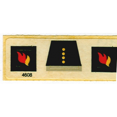 sticker sheet for sets 556 620-1 640-2 and 672 - 4608