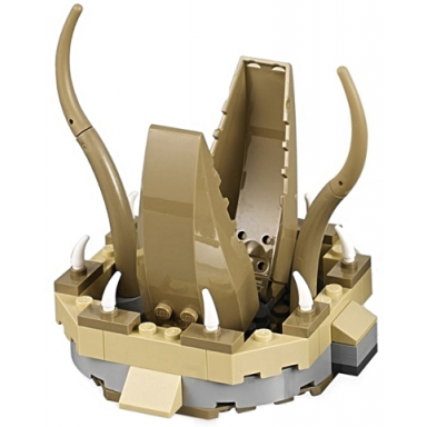 sarlacc - set 9496 - brick built