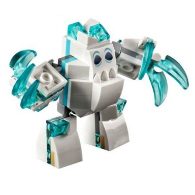 snow monster frozen marshmallow - brick built