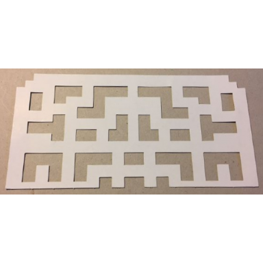 paper cardboard labyrinth template