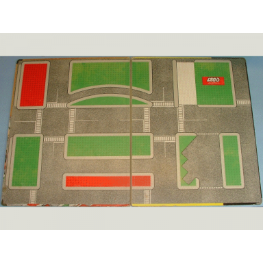 town plan board cardboard european right-driving 50 1 2cm x 79 1 2cm - set 200-4