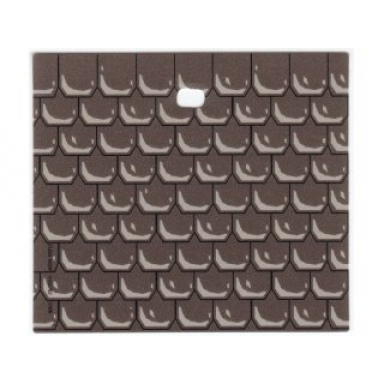 paper plastic laminated for set 4709 9 x 10 with roof shingle pattern and hole