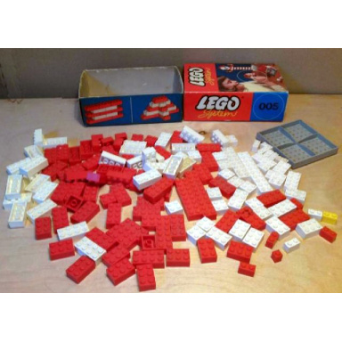 basic building set in cardboard