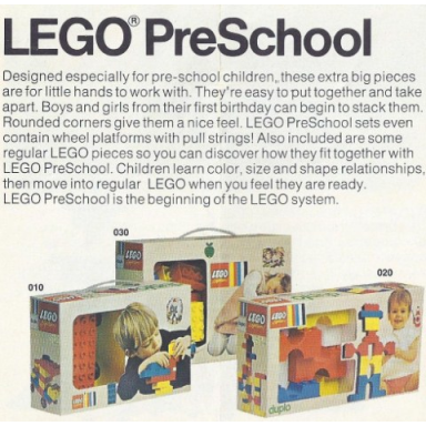 pre-school set
