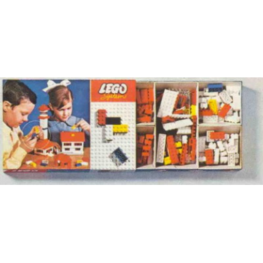 basic building set in cardboard