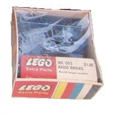 49 assorted basic bricks - blue