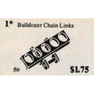 bulldozer chain links