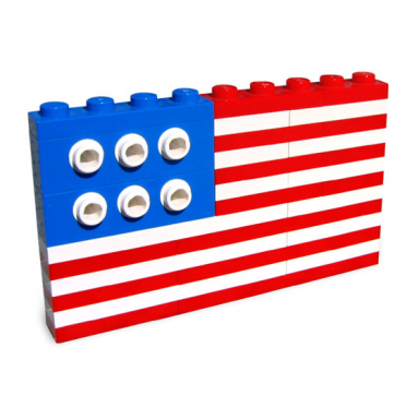 american flag polybag