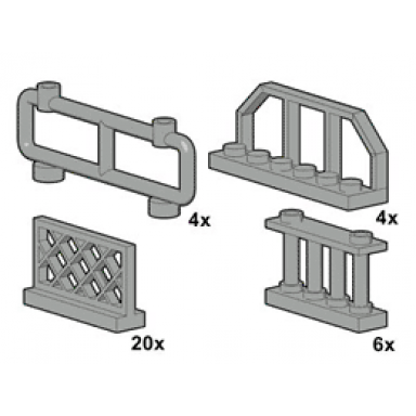 gray fences