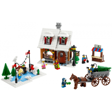 winter village bakery