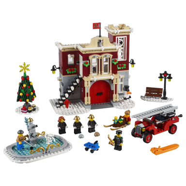 winter village fire station