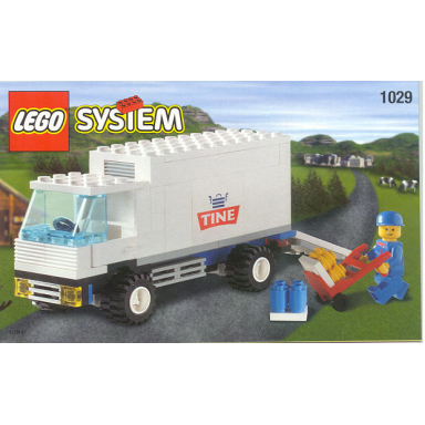 milk delivery truck - tine