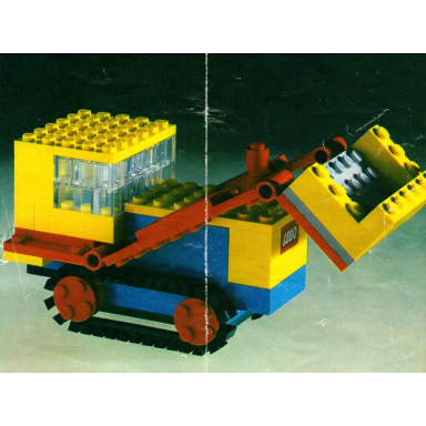 front-end loader first version with type a motor 12 x 4 x 4