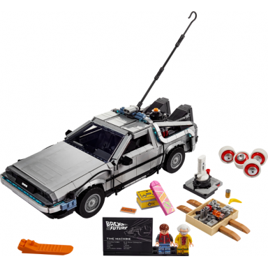 back to the future time machine