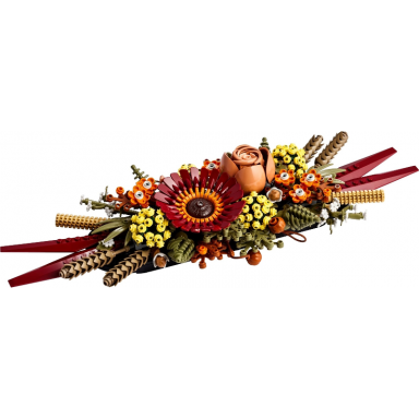 dried flower centrepiece