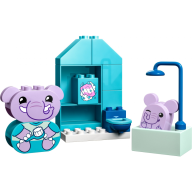 daily routines: bath time