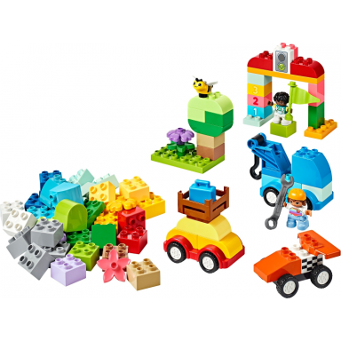 cars and trucks brick box