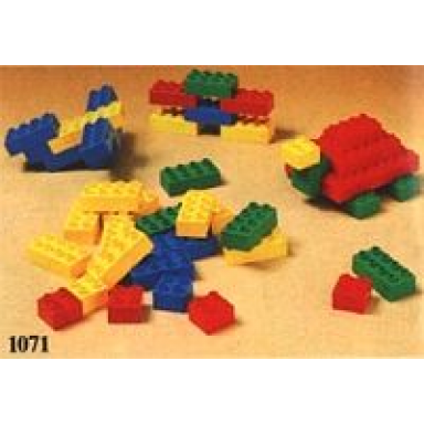 supplementary set - bricks 2 x 2 and 2 x 4 - 56 elements