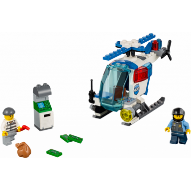 police helicopter chase