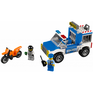 police truck chase
