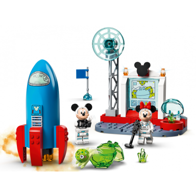 mickey mouse minnie mouses space rocket