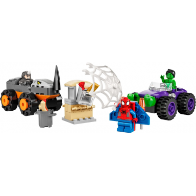 hulk vs rhino truck showdown