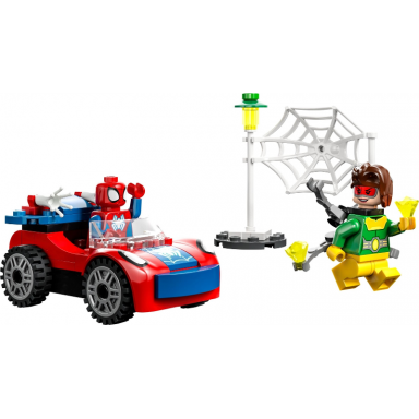 spider-mans car and doc ock