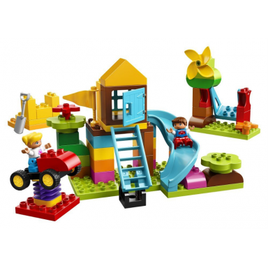 large playground brick box