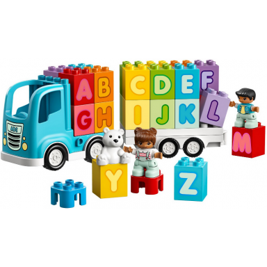 alphabet truck
