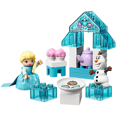 elsa and olafs tea party