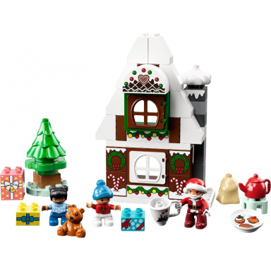 santas gingerbread house