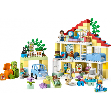 3-in-1 family house