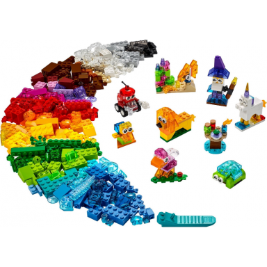 creative transparent bricks