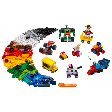 bricks and wheels