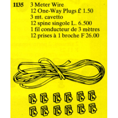 battery cable kit: 12 connectors 3m cable