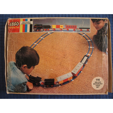 deluxe motorized train set