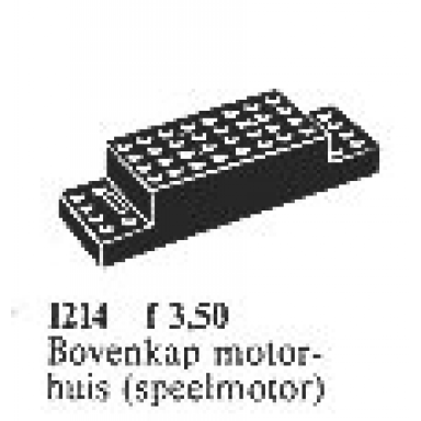 upper part of motorhome for 4.5v 12v trainmotor
