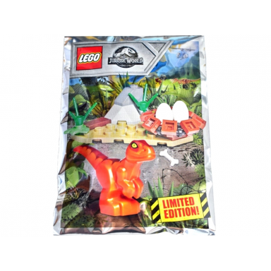 baby raptor and nest foil pack