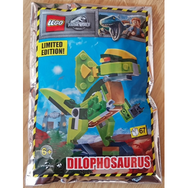 dilophosaurus foil pack