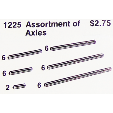 assortment of axles