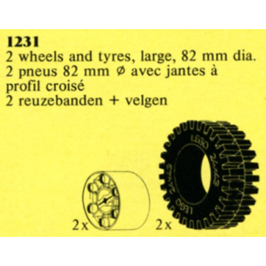 x-large tires and hubs